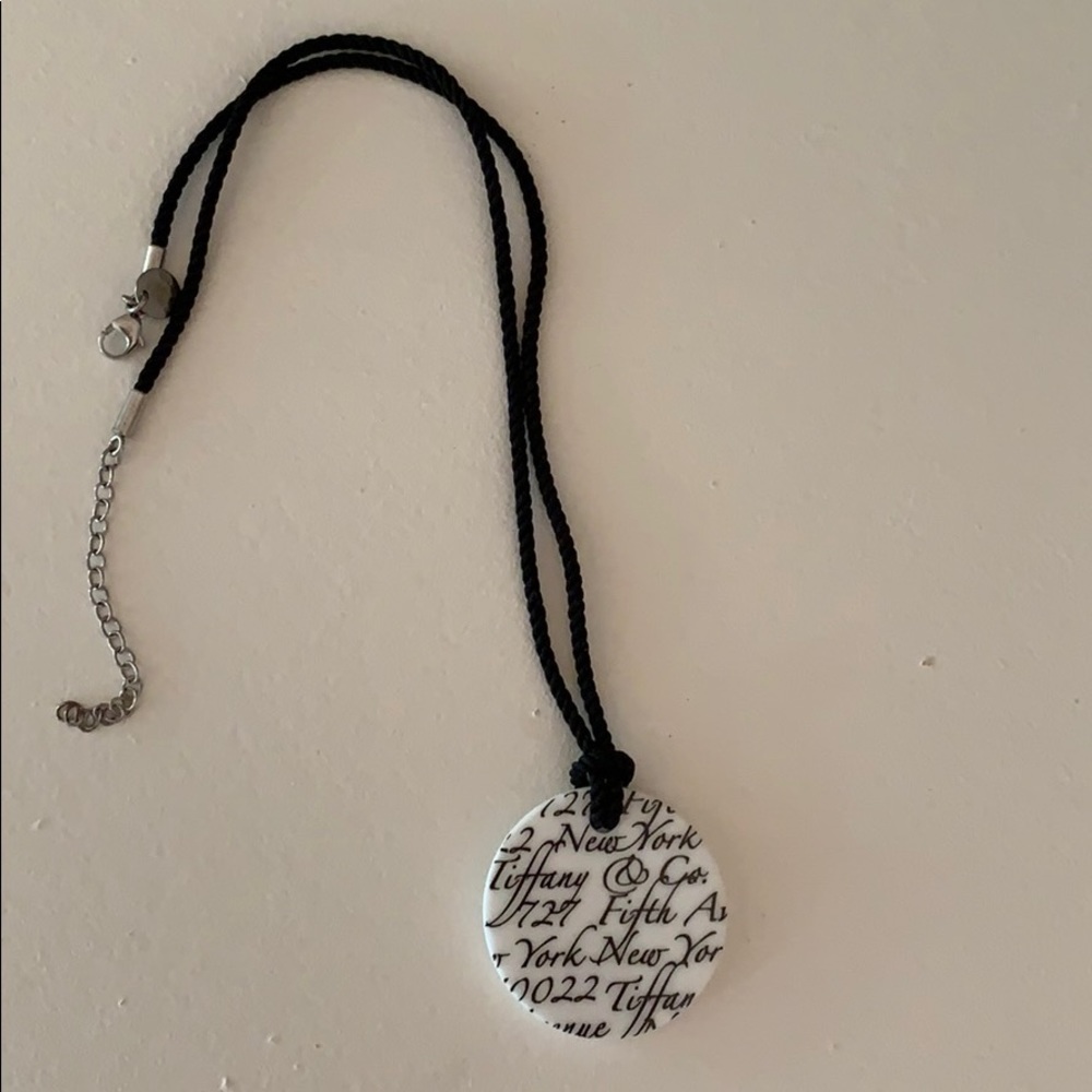 Tiffany notes necklace